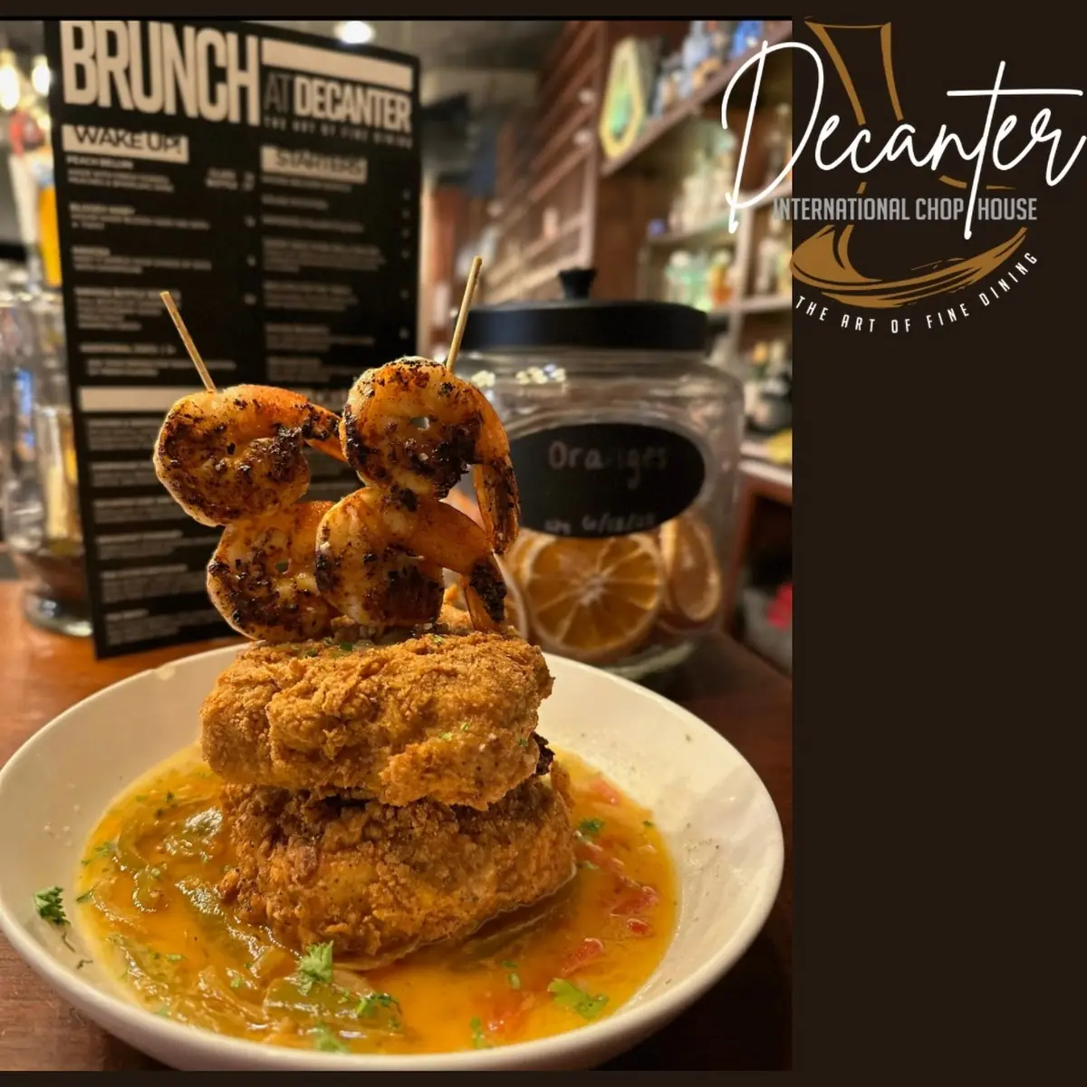 Decanter Crab Cake