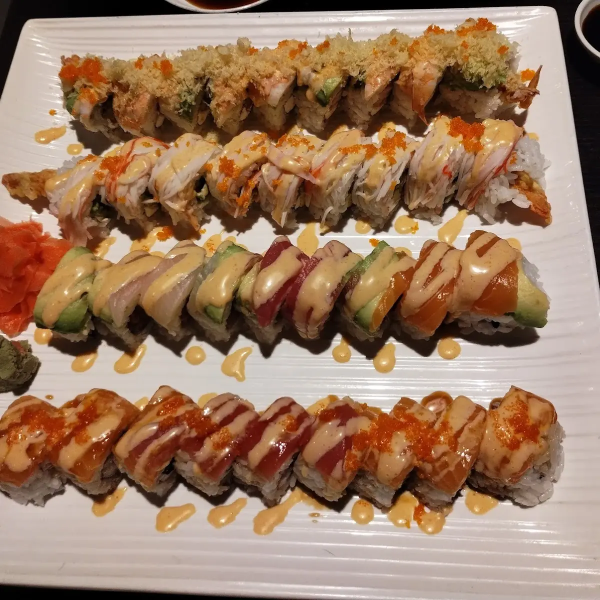 Dragon Roll 2 and Bowling Green Roll