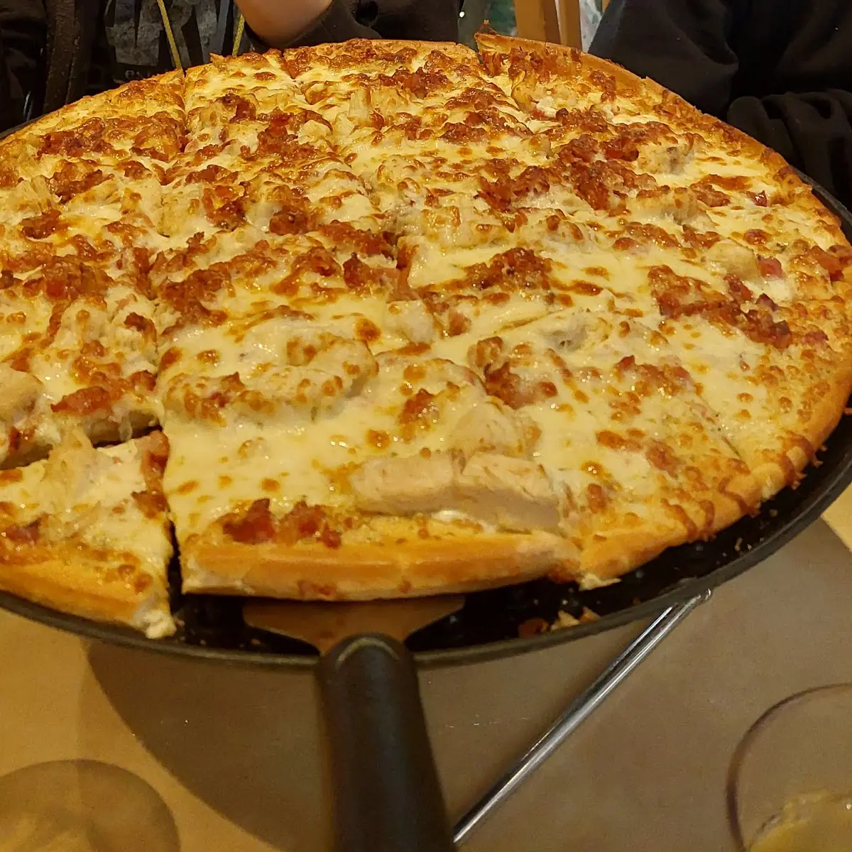 Chicken Bacon Ranch Pizza
