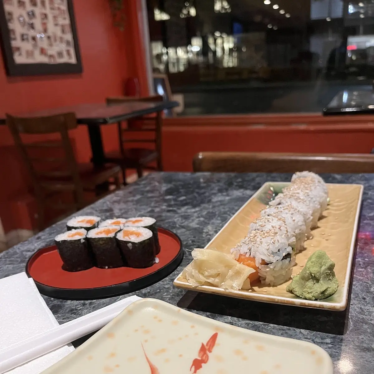 Salmon Sushi Rolls