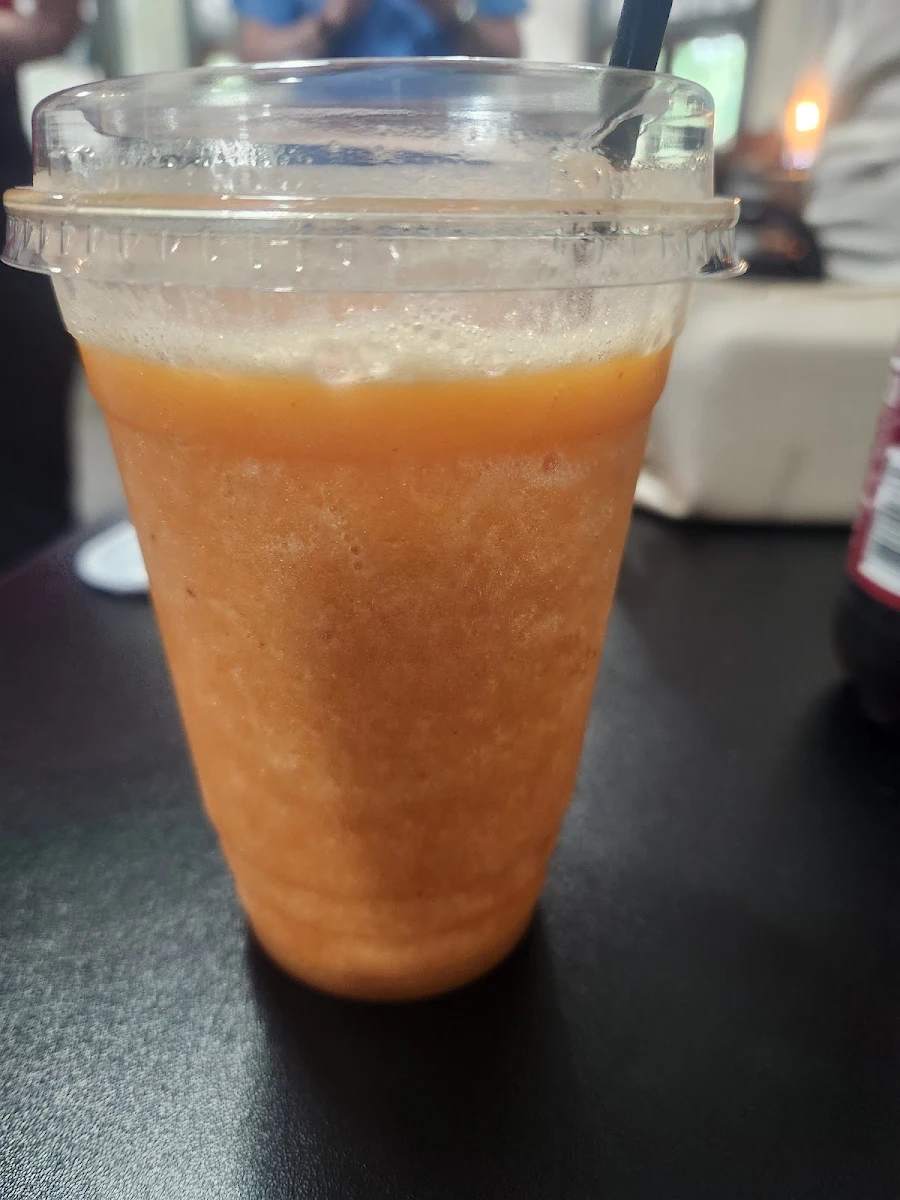 Mango Strawberries Smoothie