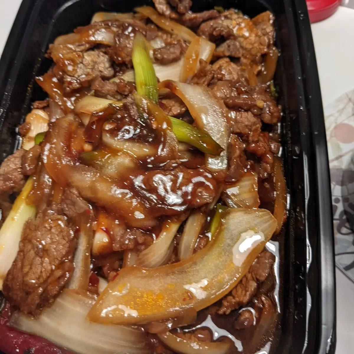 Beef with Black Bean Sauce