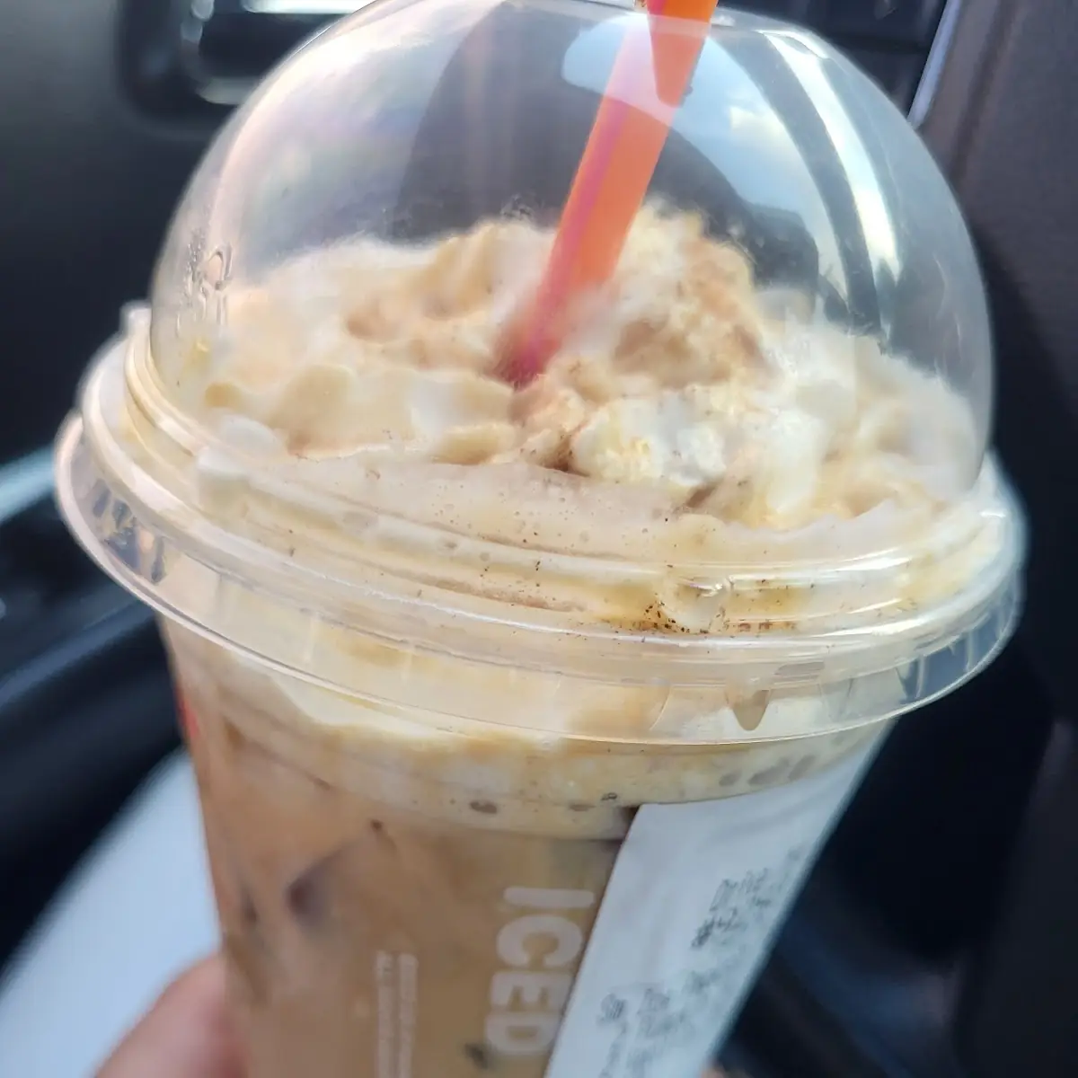 Ice Pumpkin Spice Latte