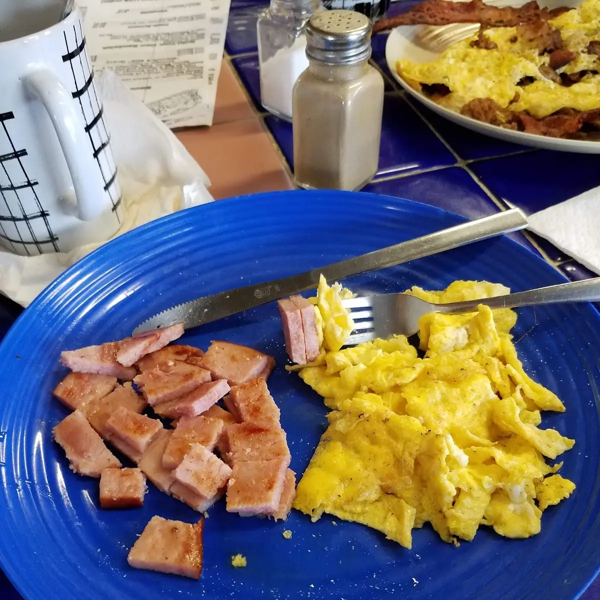 Scrambled Eggs and Ham