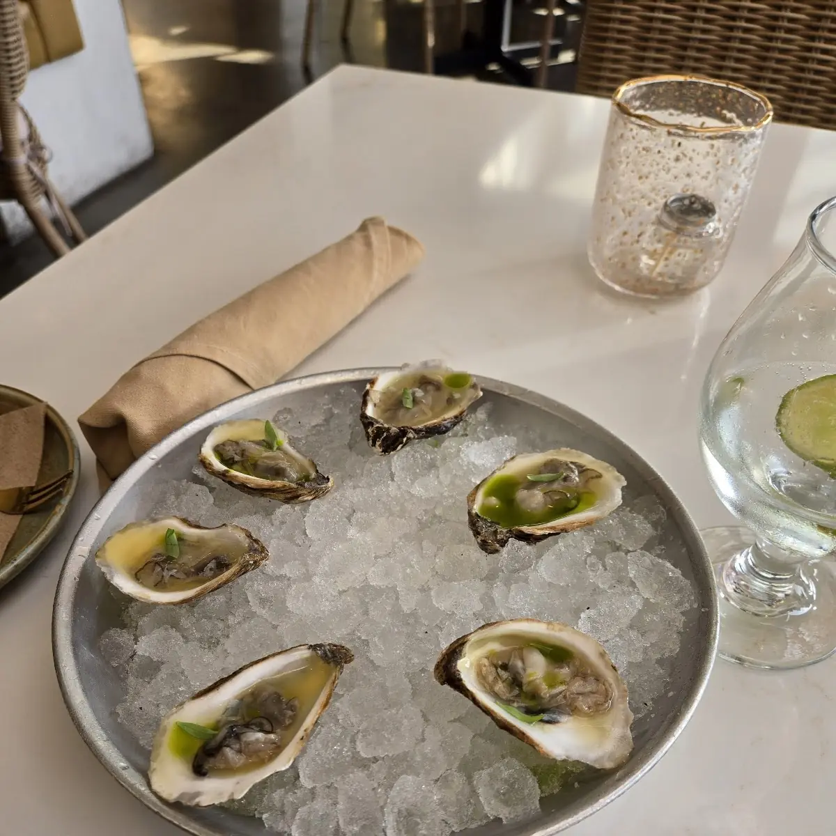 Oysters on the Half Shell