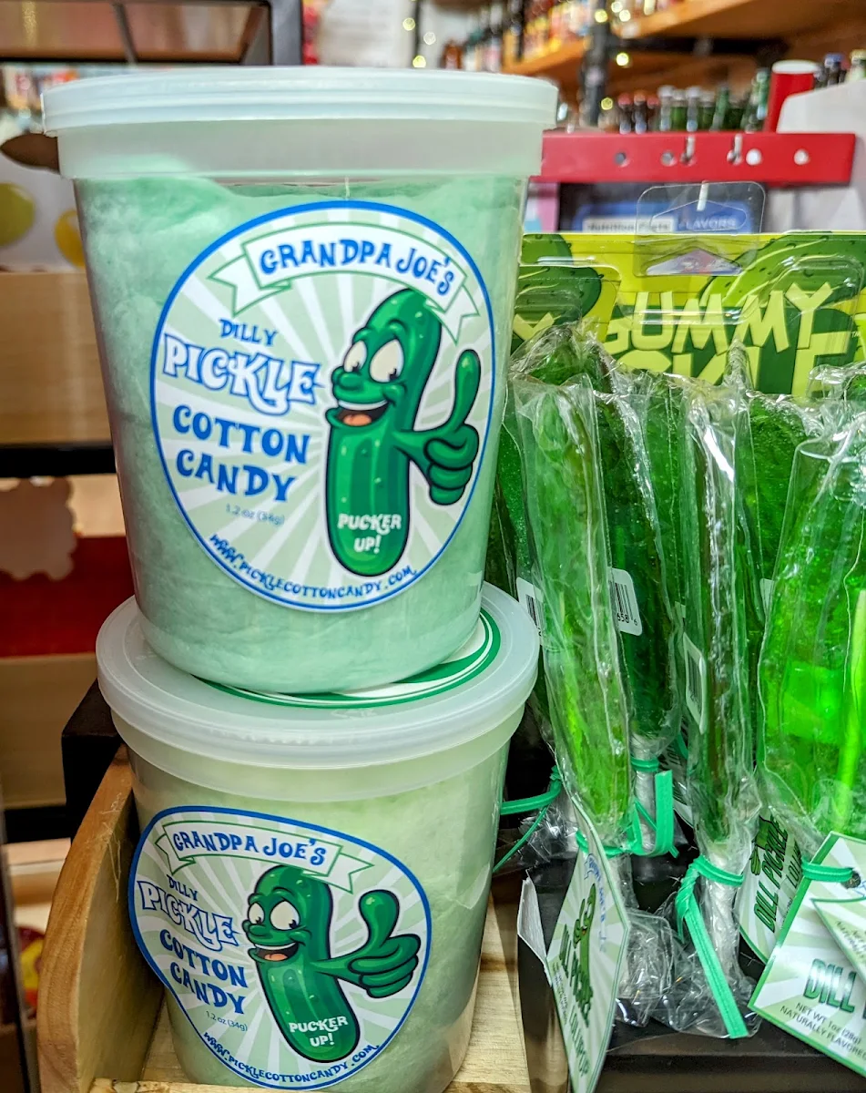 Pickle Cotton Candy