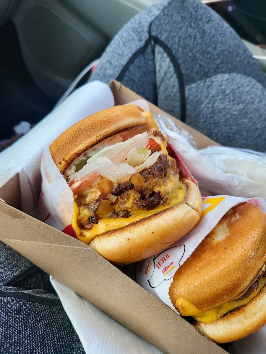 1 Double Double Cheeseburger