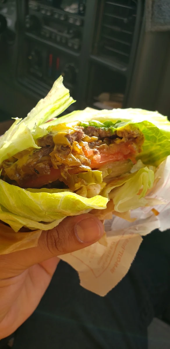 Double Double Cheeseburger Lettuce Wrap Animal Style