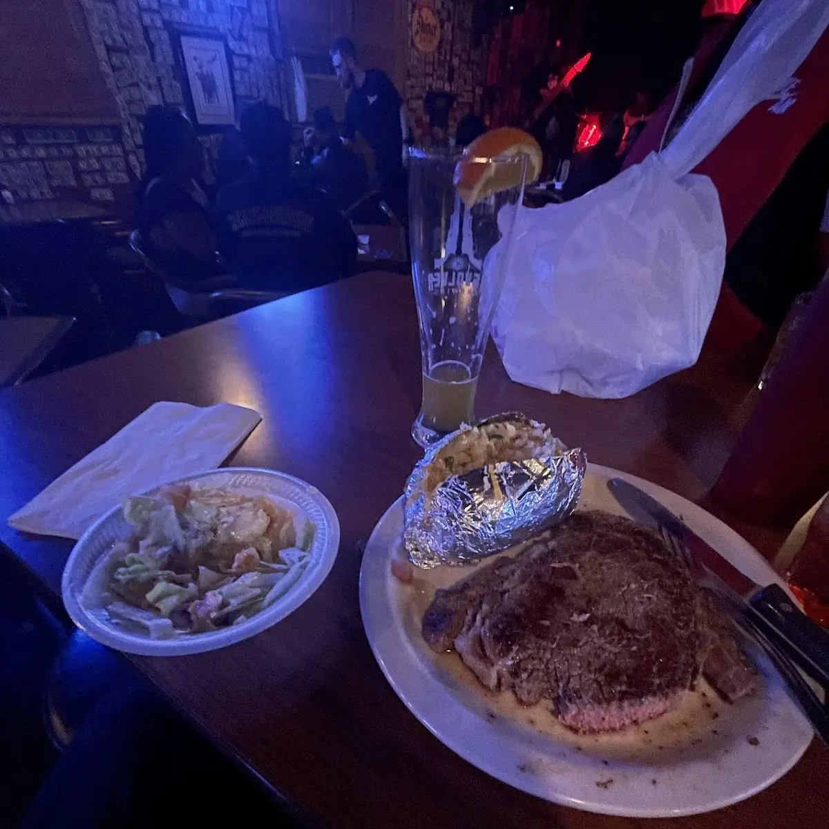 Chicken Fried Ribeye Steak with Two Sides