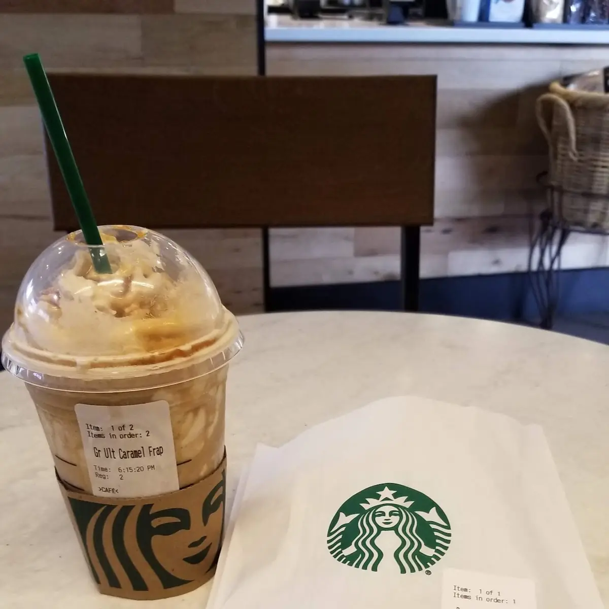Ultimate Caramel Frappuccino