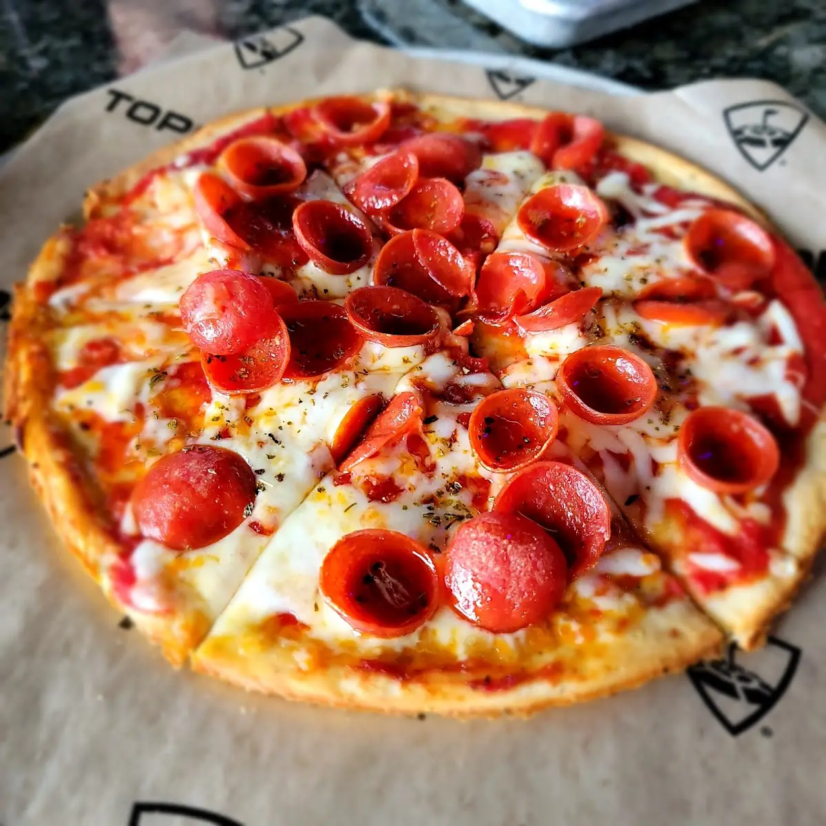Hot Honey Pepperoni Pizza