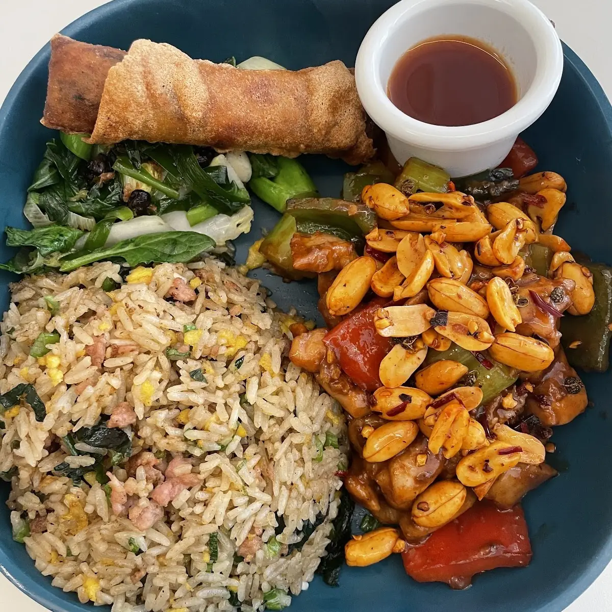 Chicken Fried Rice Egg Roll