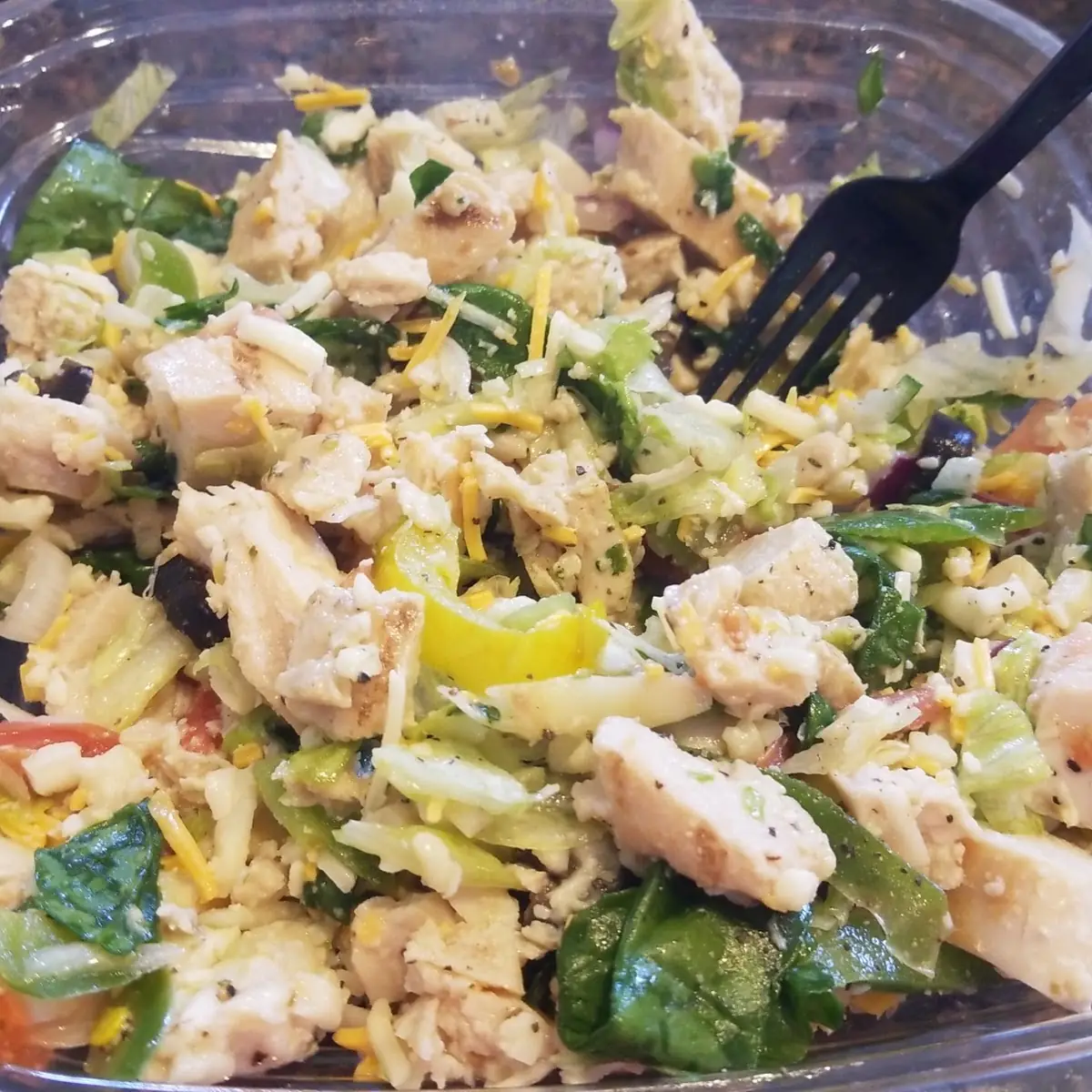 Chopped Chicken Salad