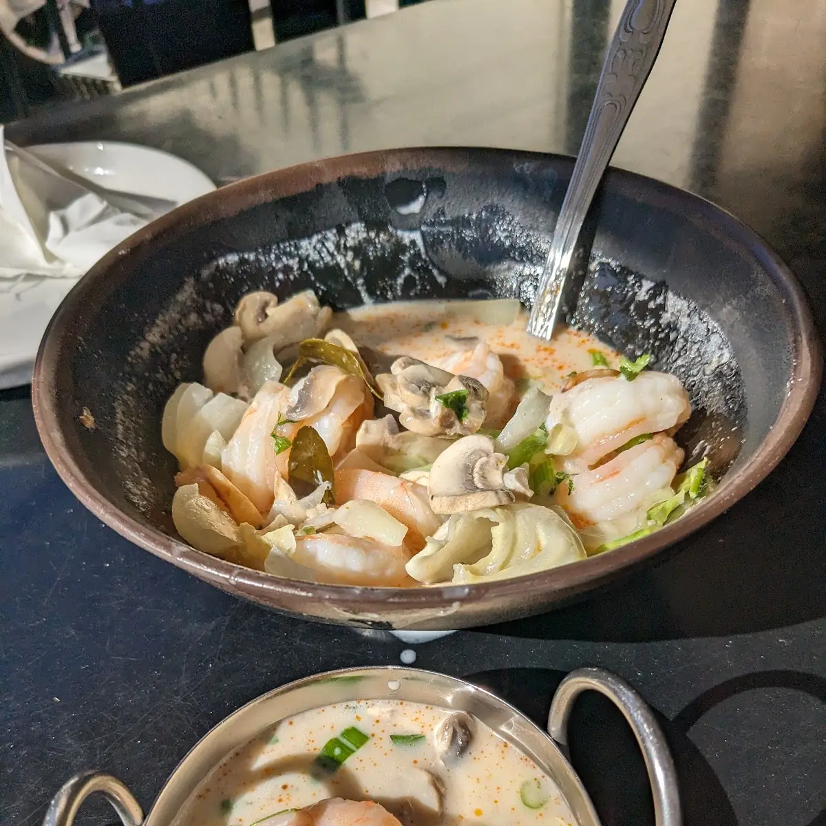 Tom Kha Soup with Prawns