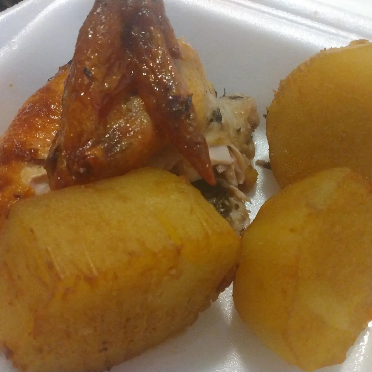 Pollo Asado Y Batata