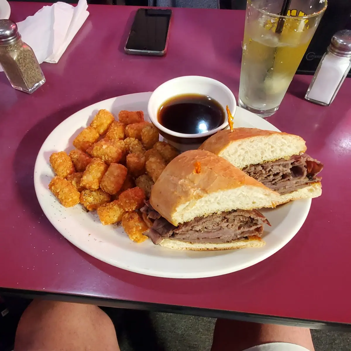 Double Meet French Dip