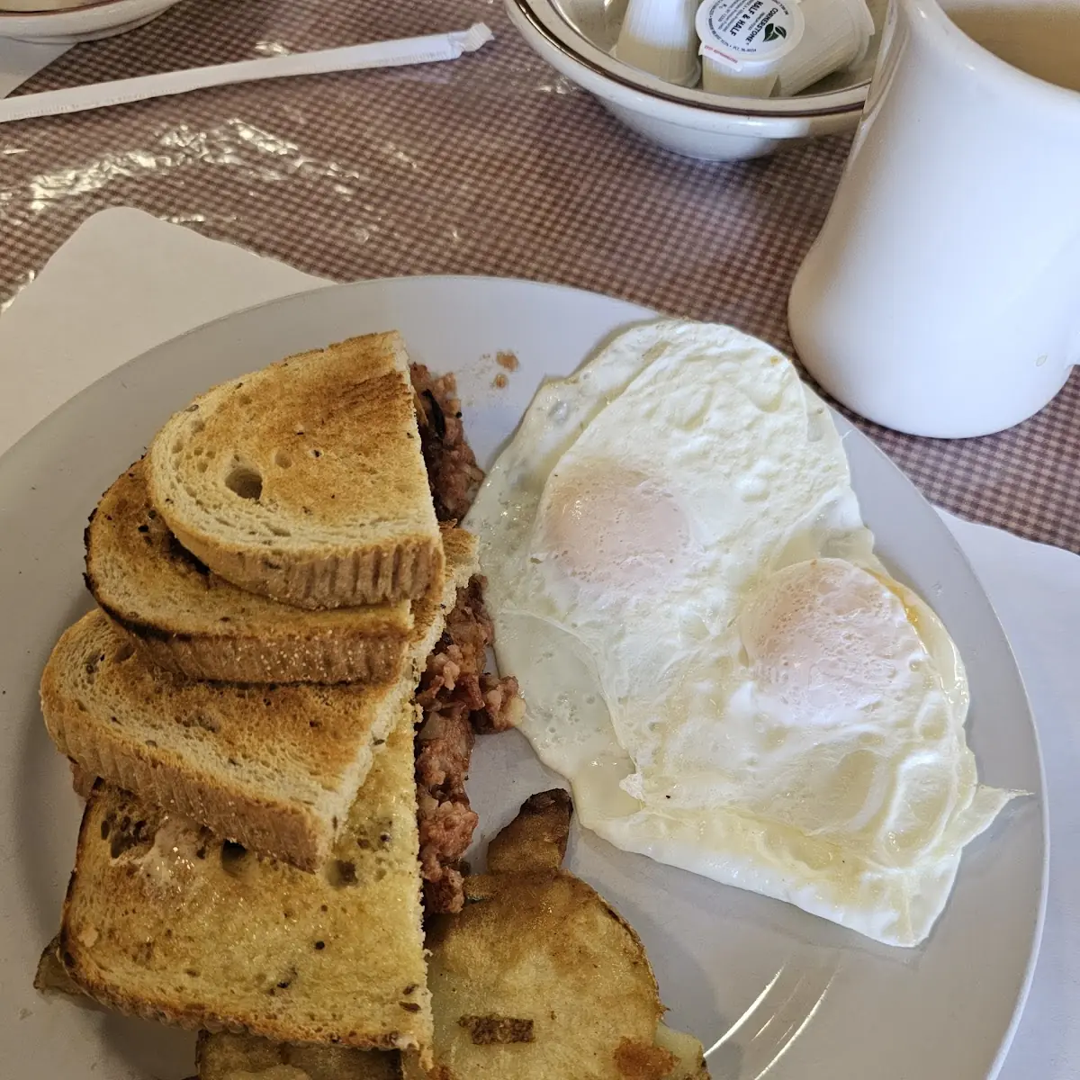 Corned Beef Hash Eggs
