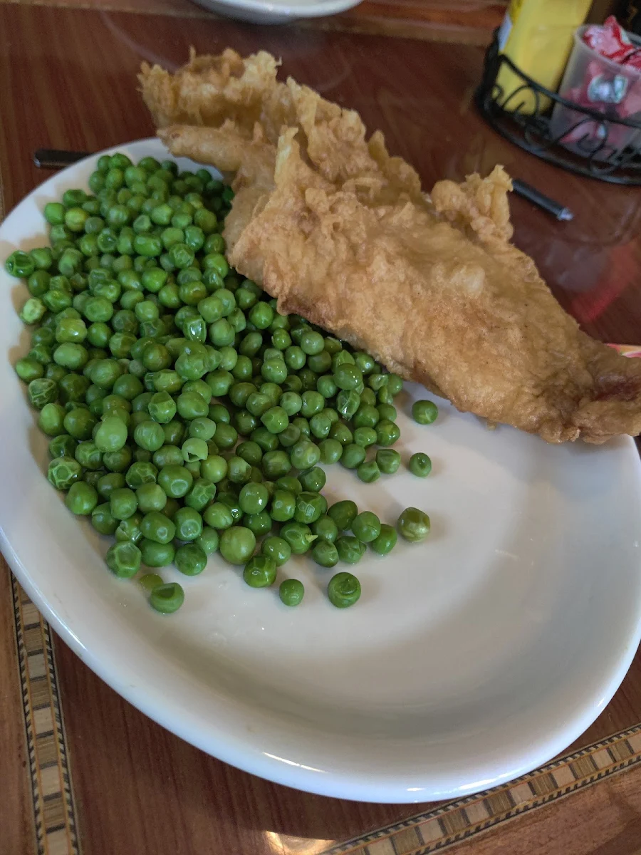 Fish Chips and Peas