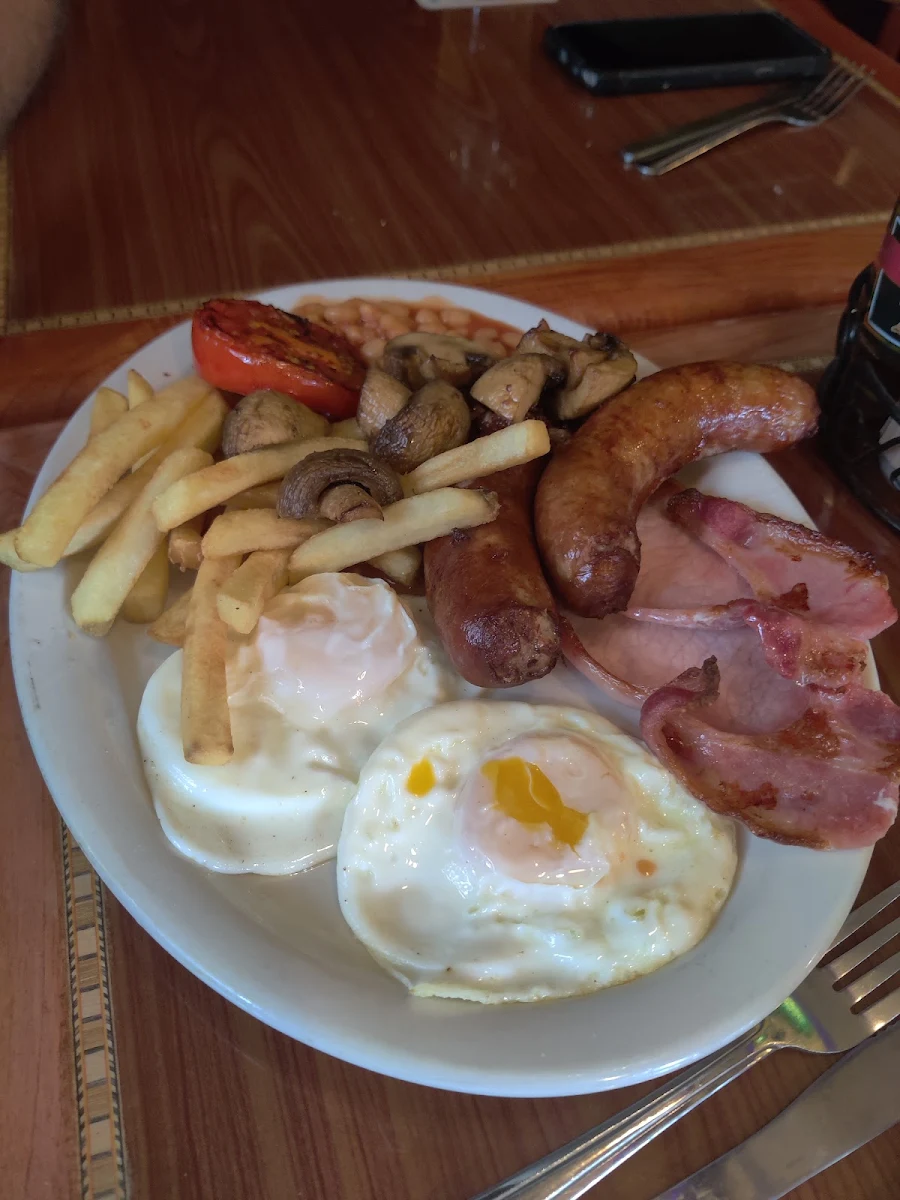 Sausage Egg and Chips