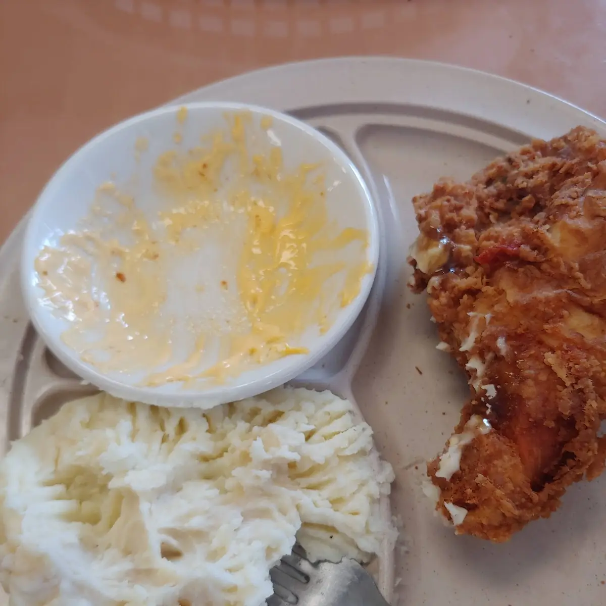 Was Fried Chicken Mashed Potatoes and Mac & Cheese