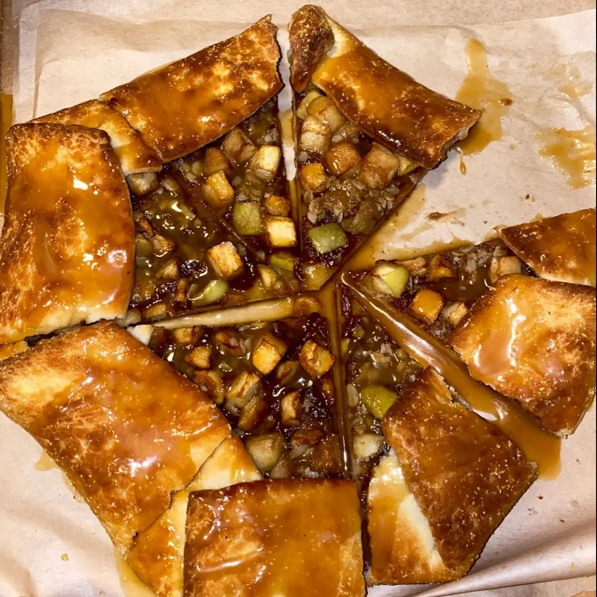 Salty Caramel Apple Pie