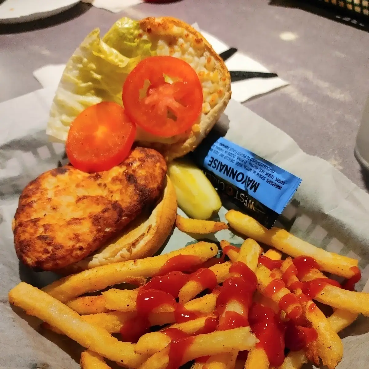 Chicken Sandwich & Fries