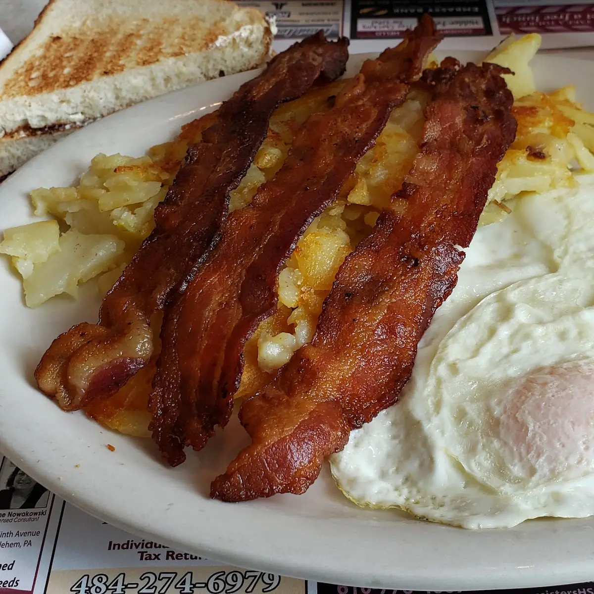 Smoked Sausage Country Style Breakfast
