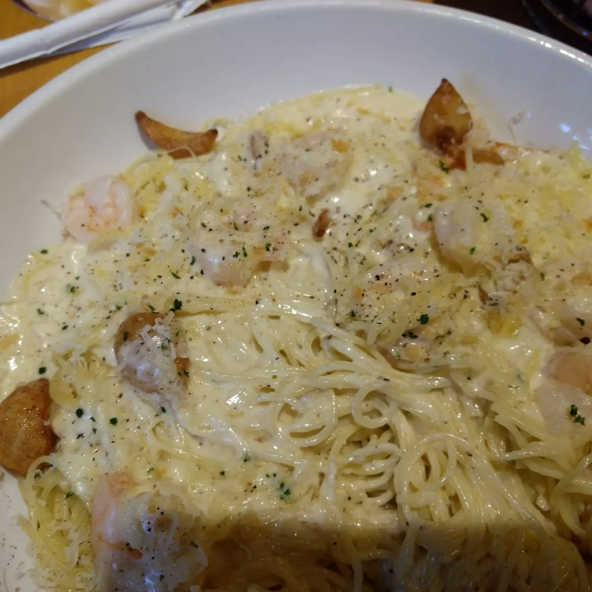 Shrimp Alfredo