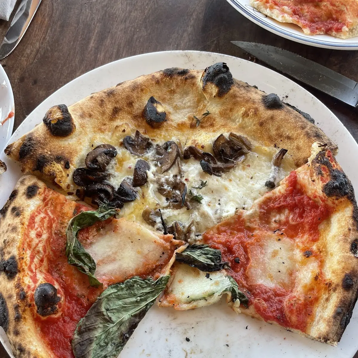 Wild Mushroom Pizza