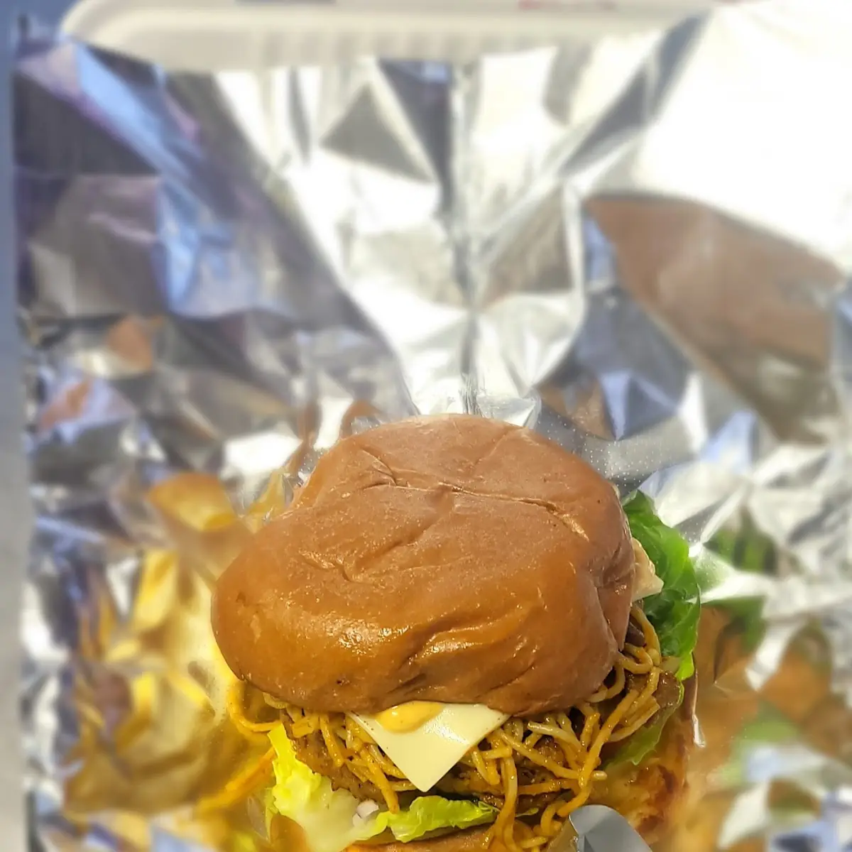 Chicken Kabab Burger Menü