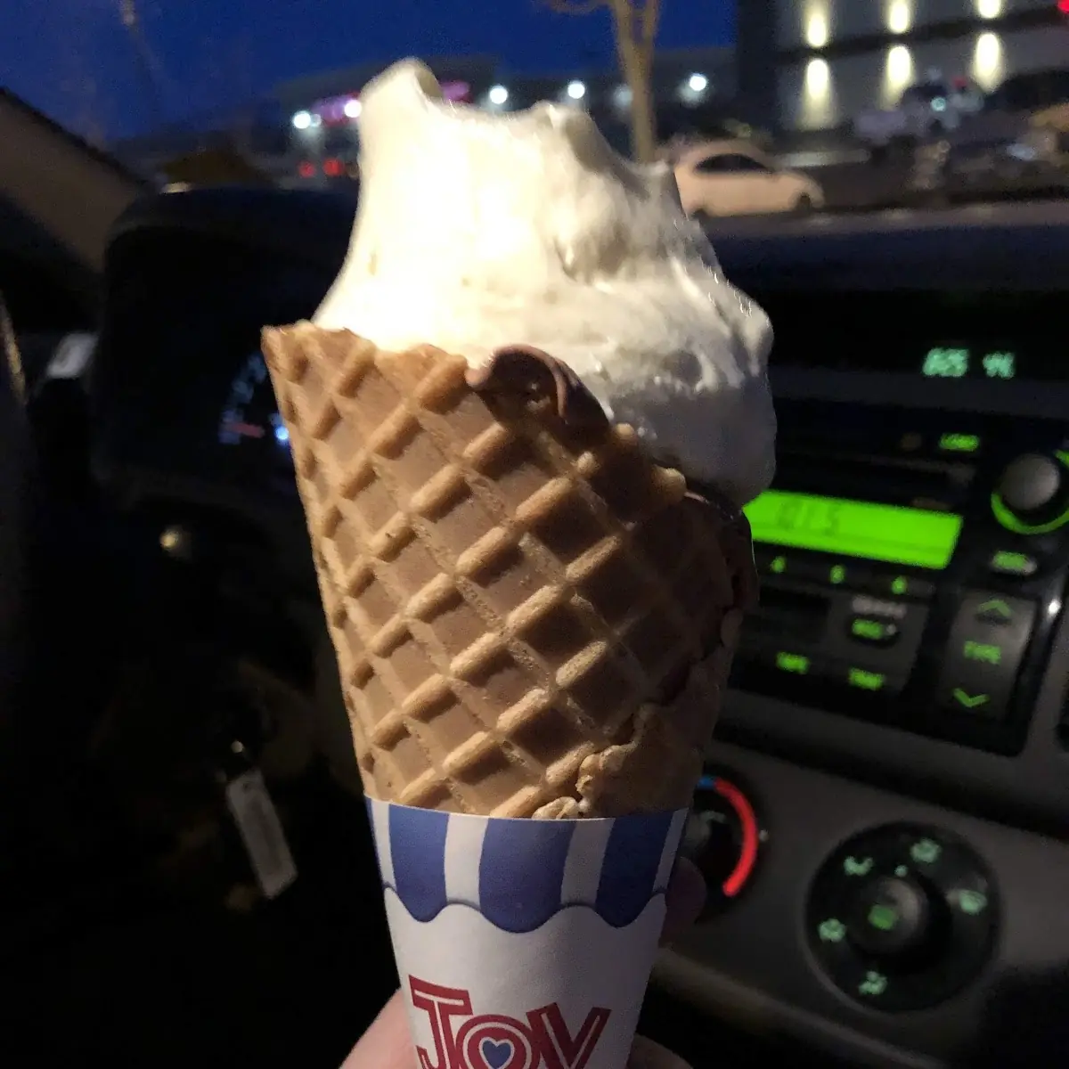 Vanilla Frozen Custard in Waffle Cone