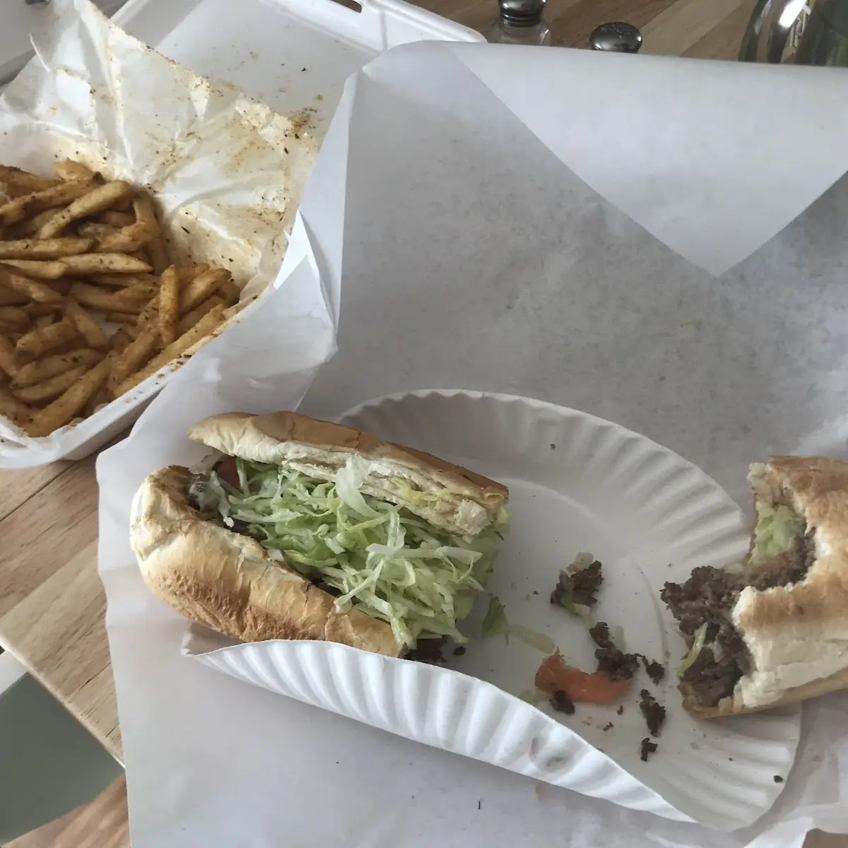 Steak and Cheese Sandwich