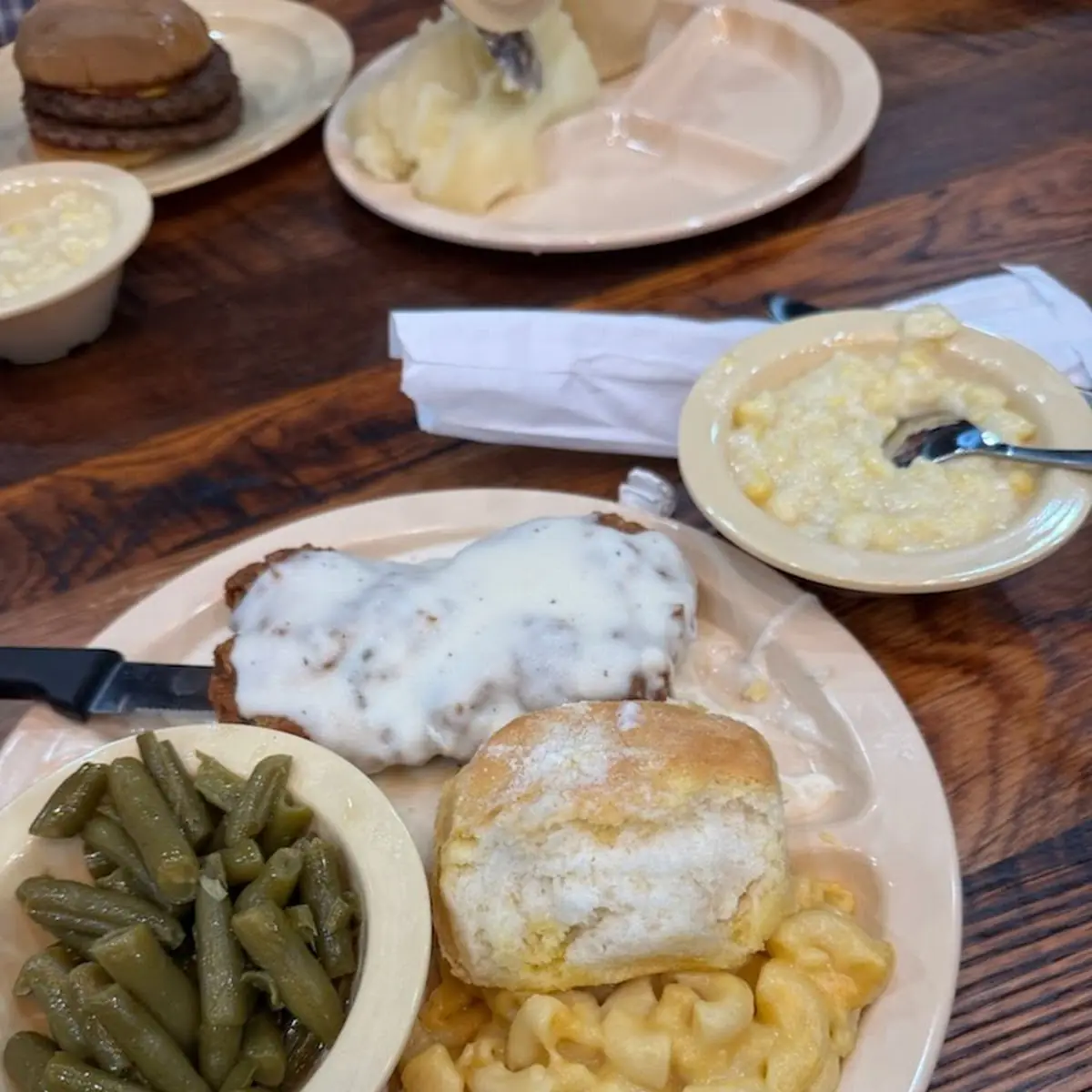 Two Biscuits with Gravy