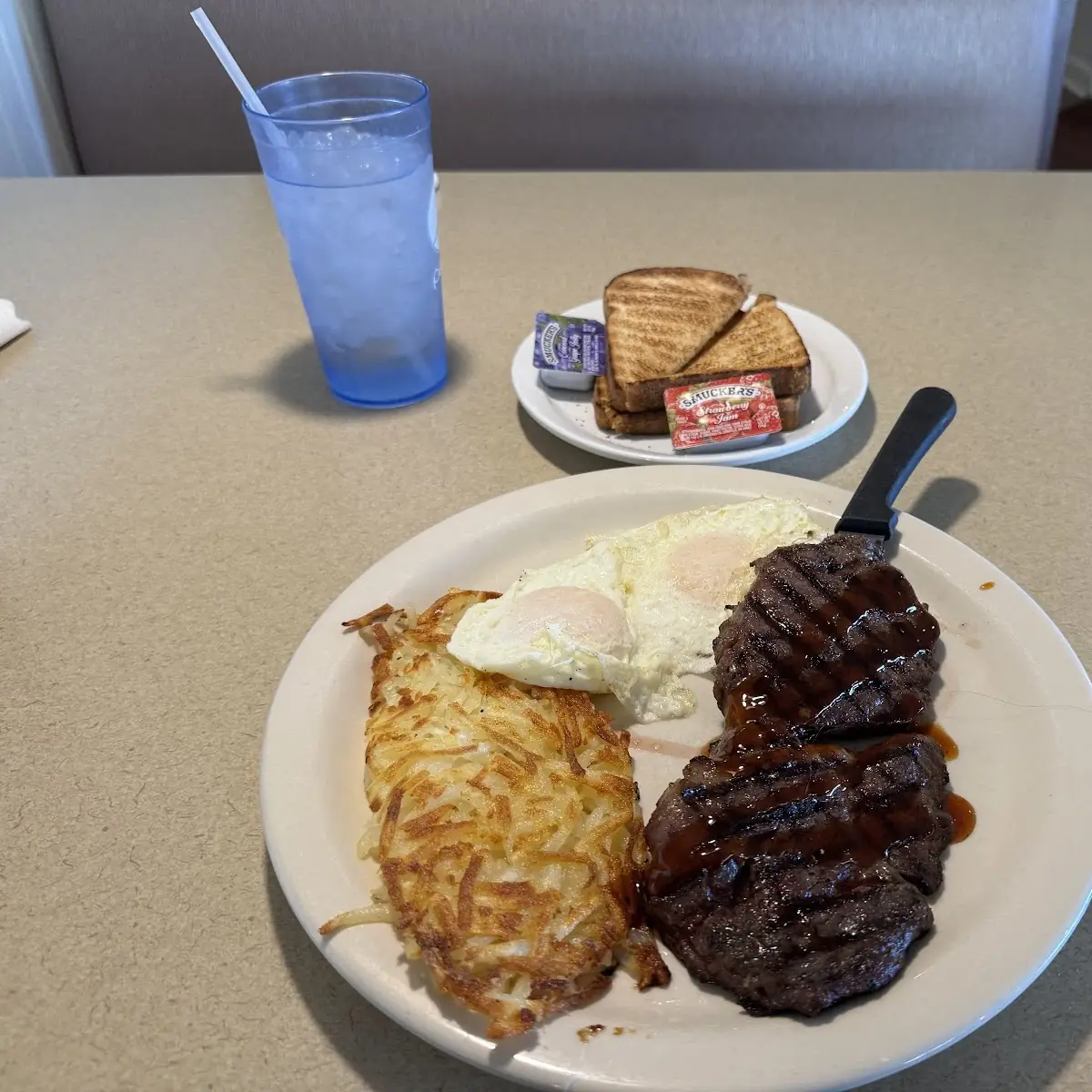 Steak and Eggs Any Style