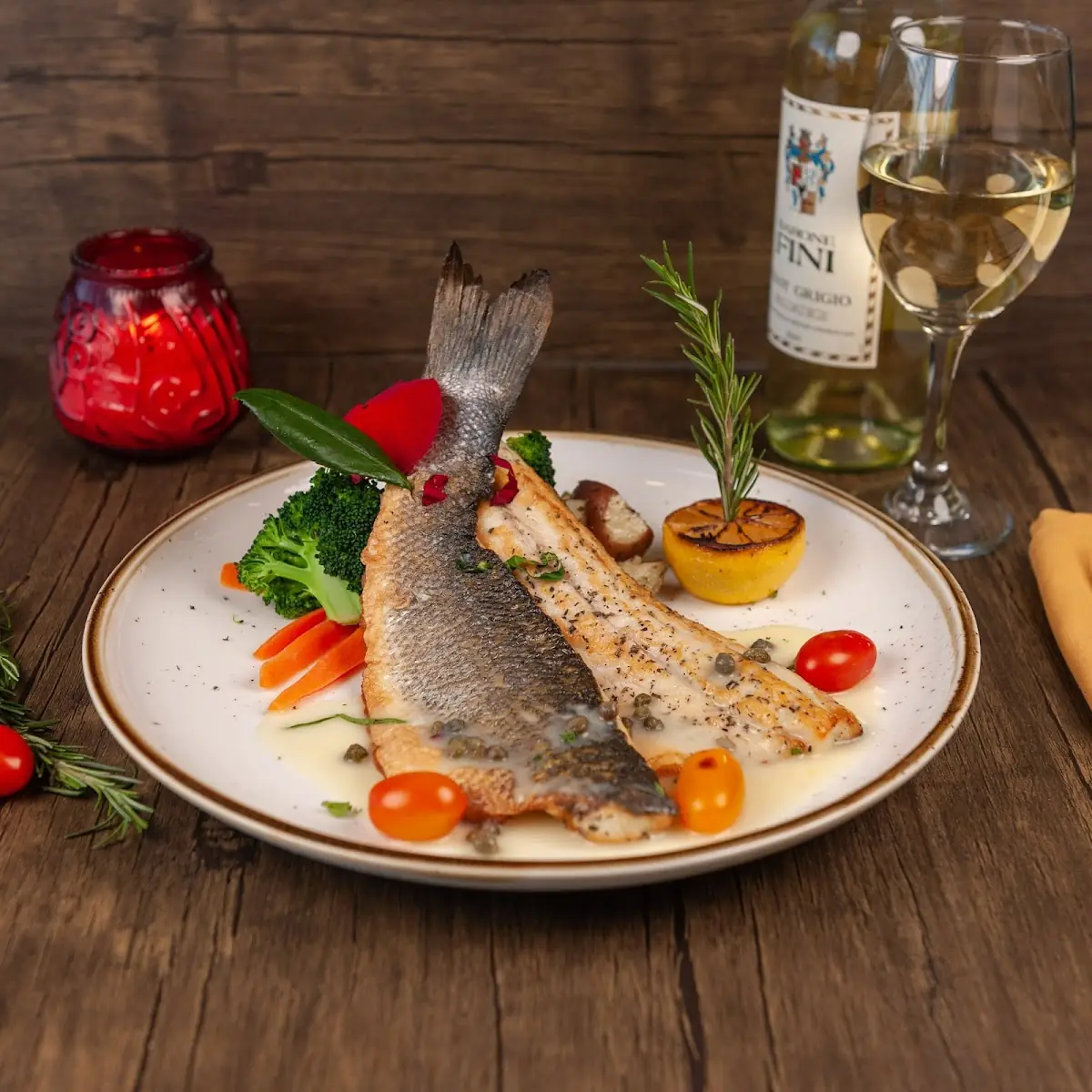 Pan Seared Branzino Wild GF