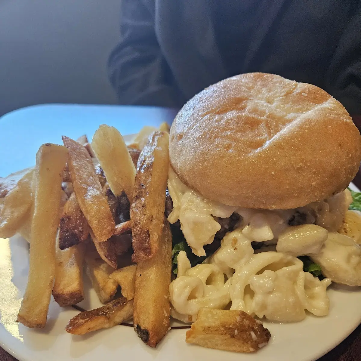Mac and Cheese Burger
