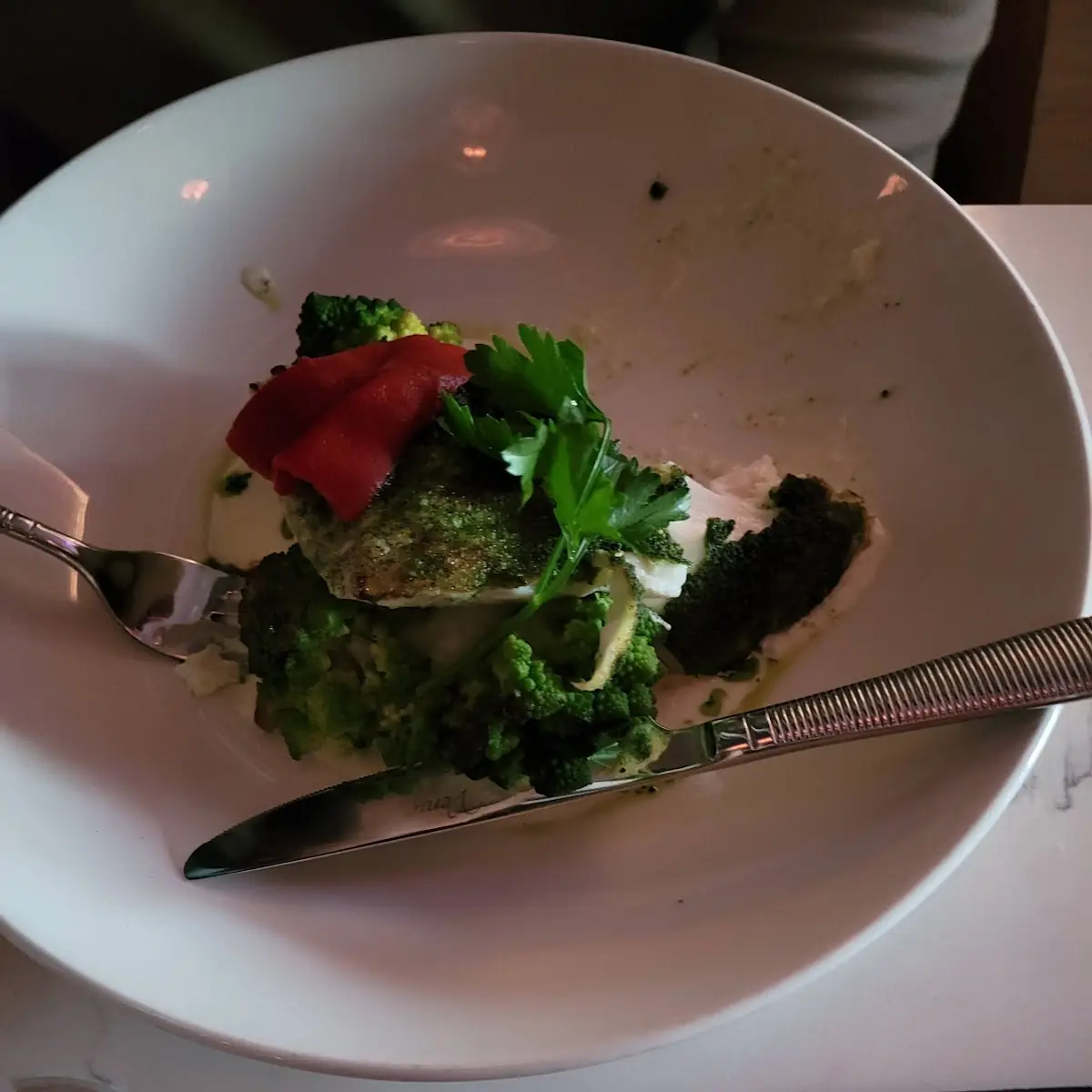 Herb Crusted Alaskan Halibut