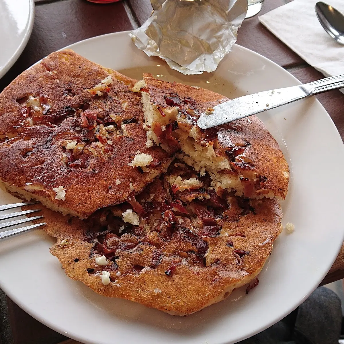 Cinnamon-Raisin Pancakes