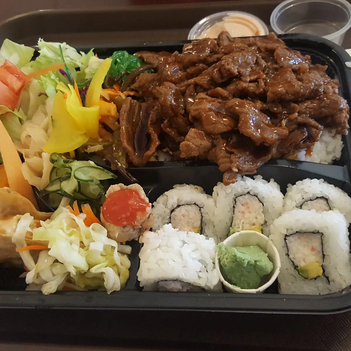 Beef Teriyaki Bento Box