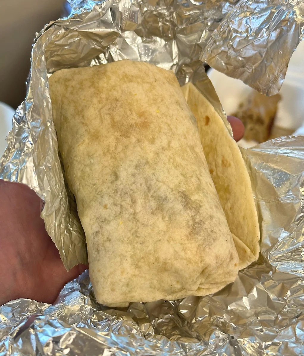 Chorizo Breakfast Burrito