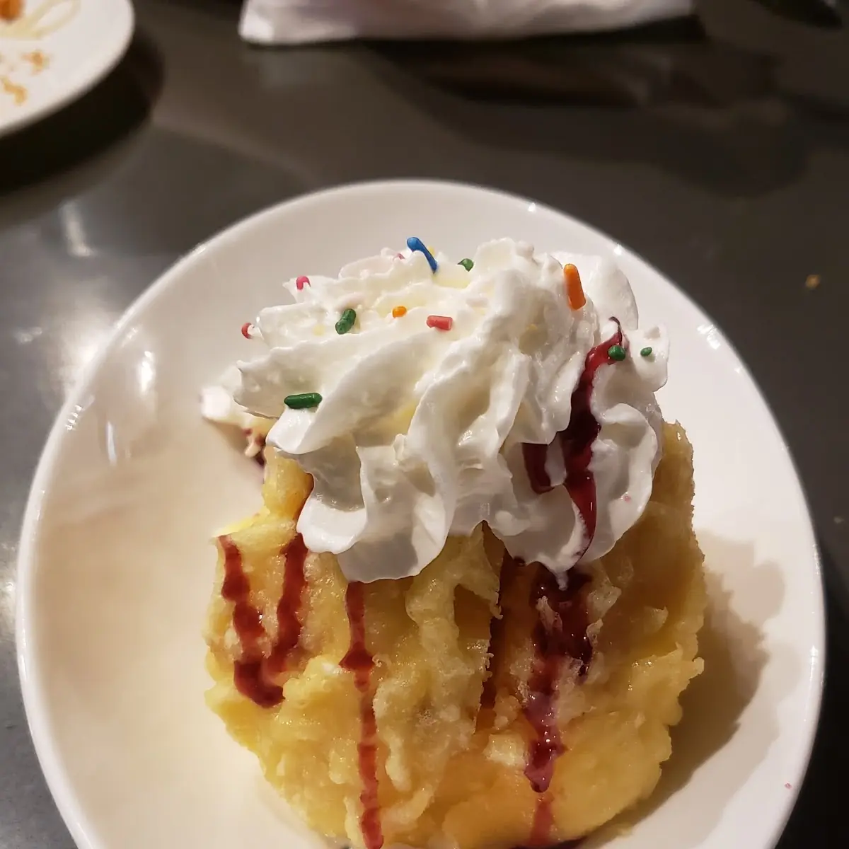 Fried Tempura Vanilla Ice Cream