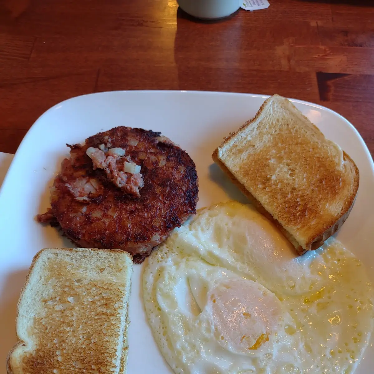 Corned Beef Hash and Eggs