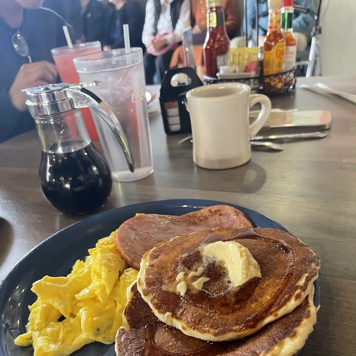 Pancakes and Eggs