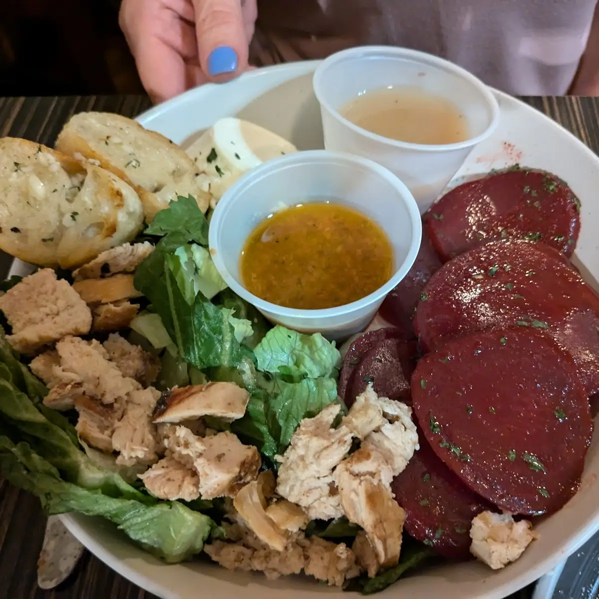 Warm Goat Cheese Salad