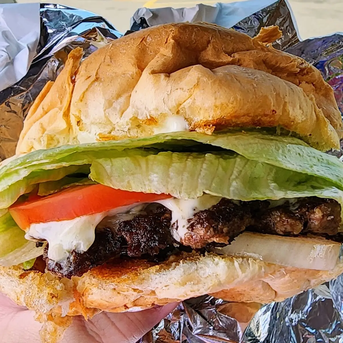 Mushroom Swiss Burger