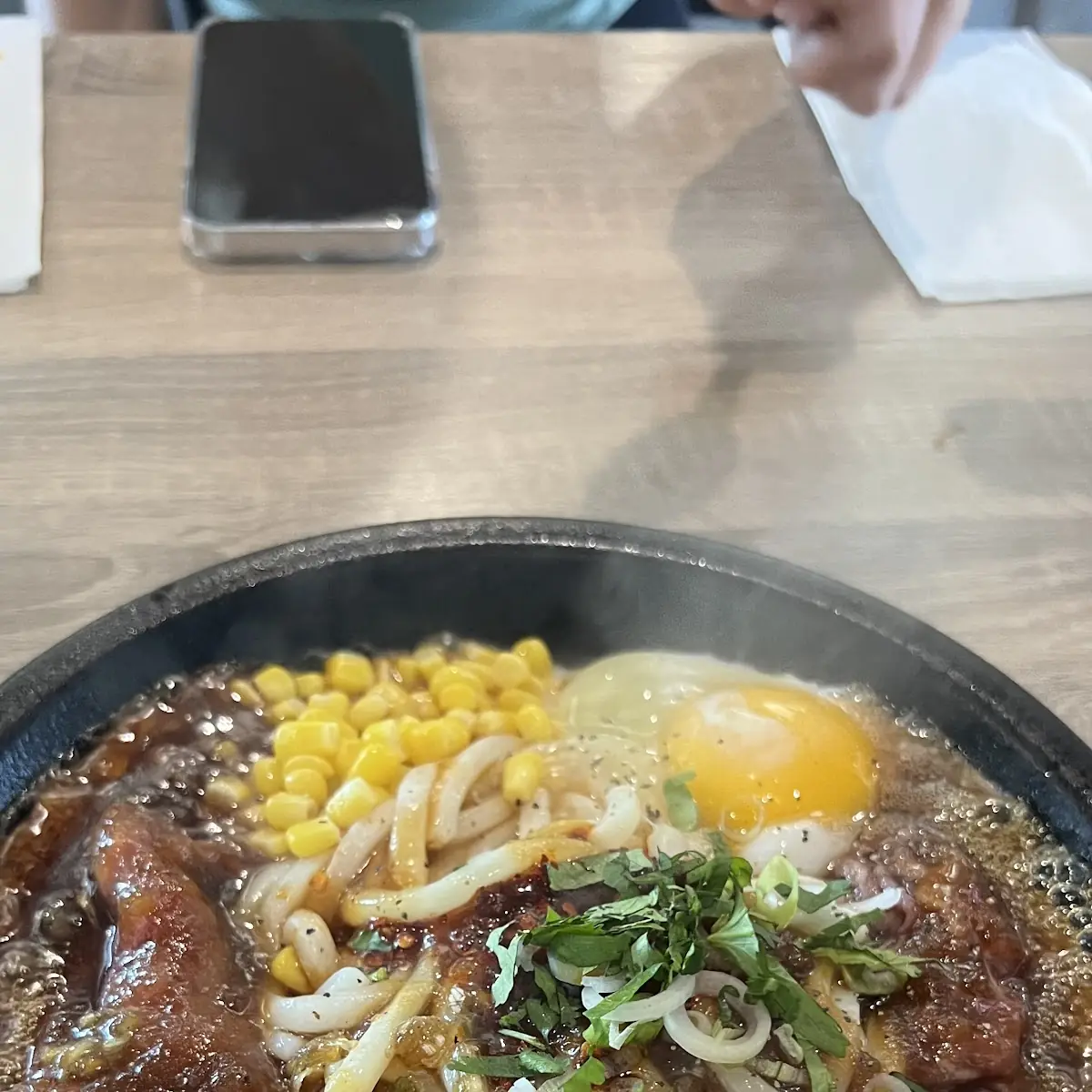 BBQ Beef Short Ribs Sizzling