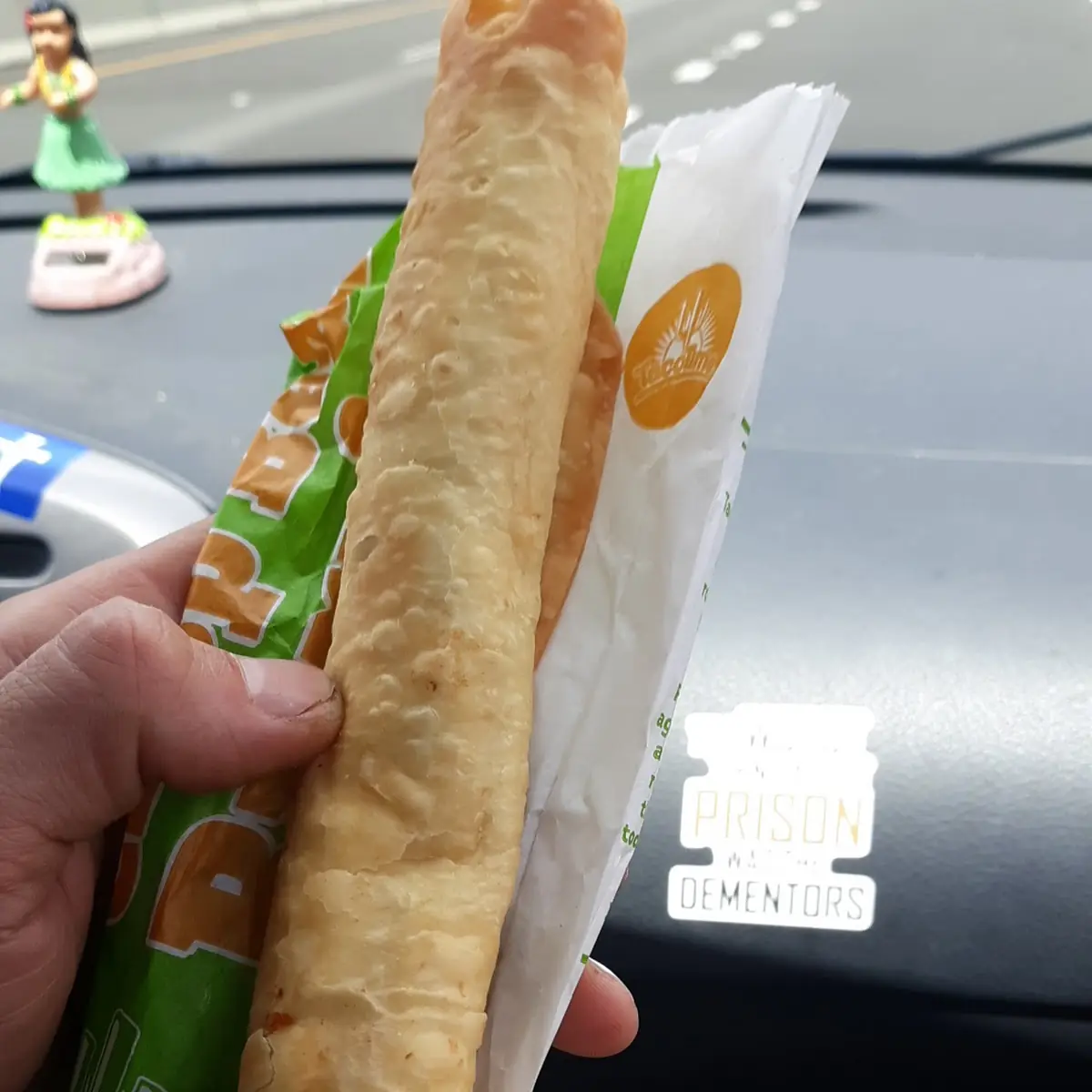 Crisp Bean Burrito