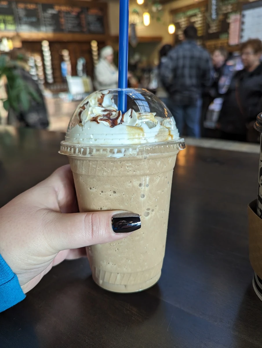 Blended Caramel Frappe