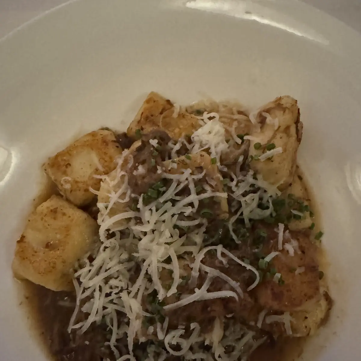 French Onion Gnocchi