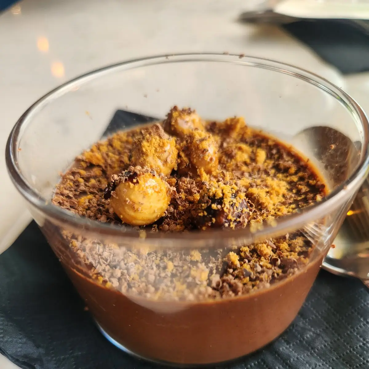 Dark Chocolate Budino